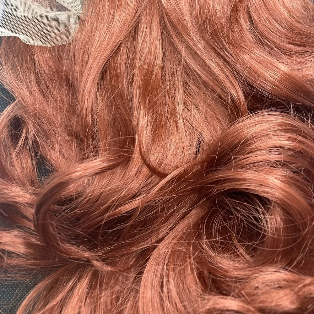 Copper Red Wig,Ginger Lace Front Wig